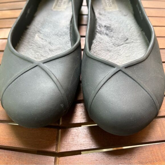 CROCS Dual Comfort Flat Women’s Black Size 9 - Picture 7 of 11